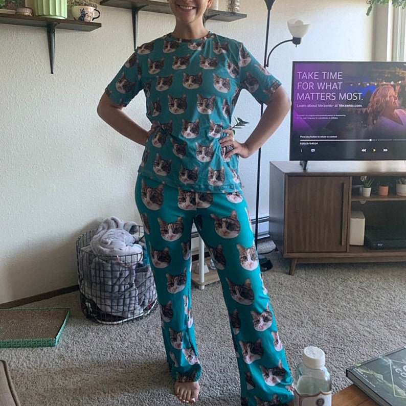 Hanukkah cat pajamas