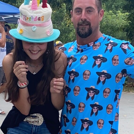 Custom Photo Face Shirt Personalized 