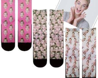 Custom Socks, Custom Face Socks, Personalized Socks, Custom dog cat pet socks, Face Socks, Funny Socks, Photo Gifts for Men Women Mom Dad