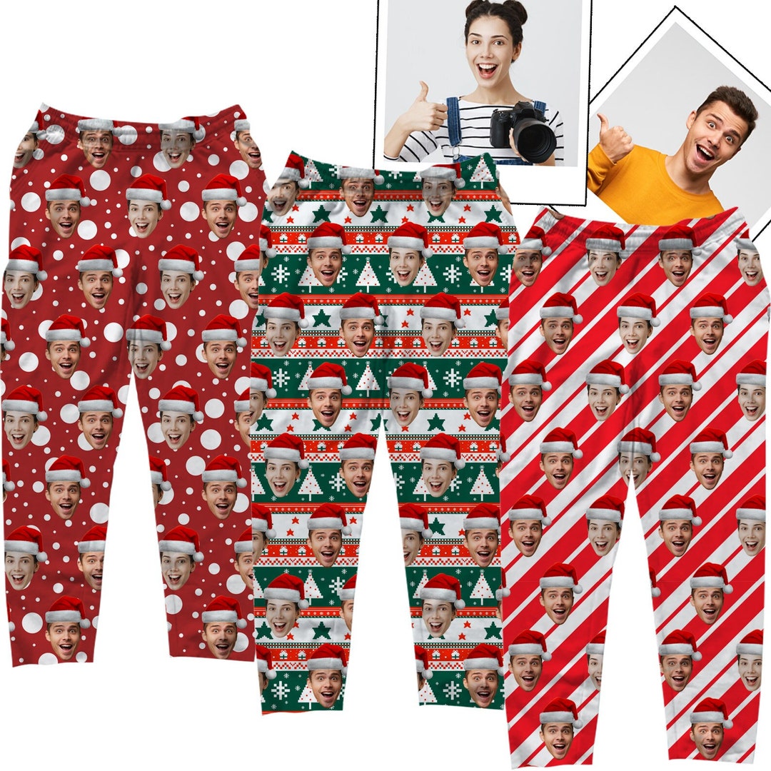 Custom Christmas Pajama Pants, Family Christmas Pajamas, Family Christmas Pajamas Pants Family