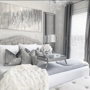 White and store silver bedroom ideas