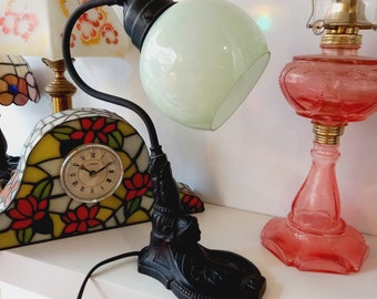 Vintage Art Nouveau Table Lamp Brass | Art Deco Brass Desk
