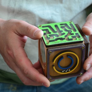 Démence d'Alzheimer, cadeau de la maladie de Parkinson, jeu de labyrinthe pour adulte, jouet fidget, cadeau maison de retraite, cadeaux d'ergothérapie pour personnes handicapées, démence