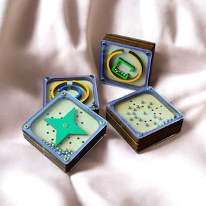 Démence d'Alzheimer, cadeau de la maladie de Parkinson, jeu de labyrinthe pour adulte, jouet fidget, cadeau maison de retraite, cadeaux d'ergothérapie pour personnes handicapées, démence