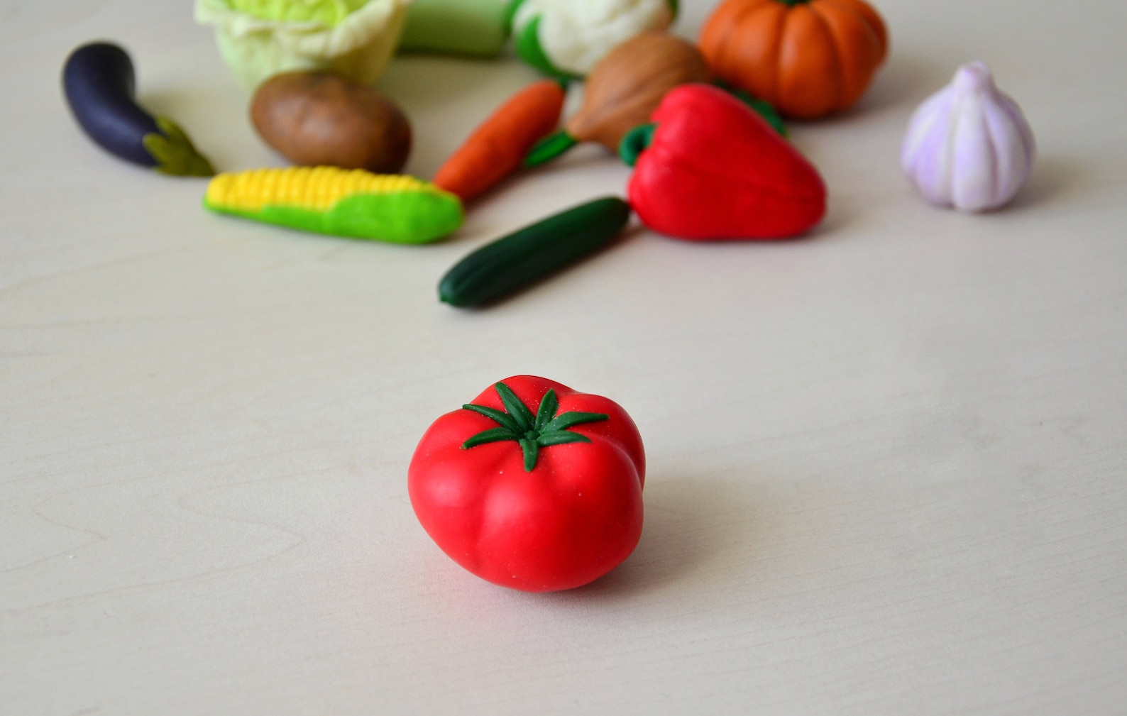 Polymer clay miniature vegetables Gift Set Etsy