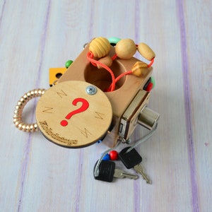 Wooden toy 2 years old Personalized toddler gift image 7