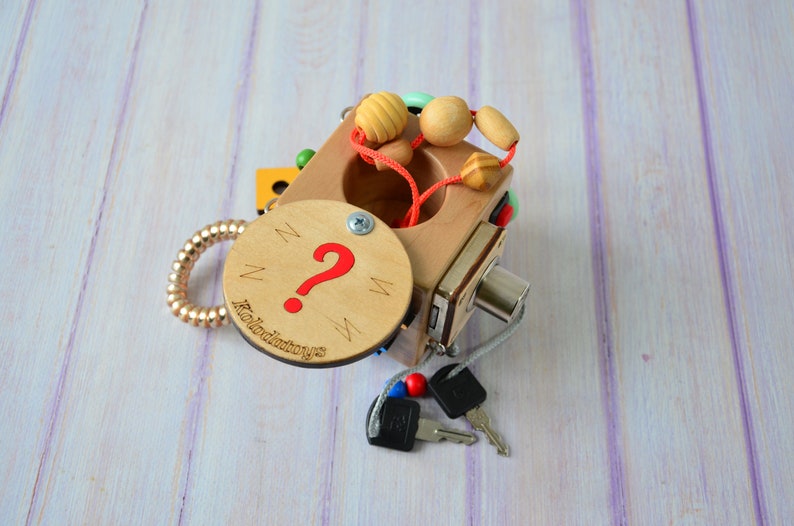 Wooden toy 2 years old Personalized toddler gift image 7