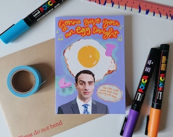 Greetings Card. Stath Lets Flats. Funny Quote. British Comedy. Egg Song. New Baby. A6. Rosie and Ramona.