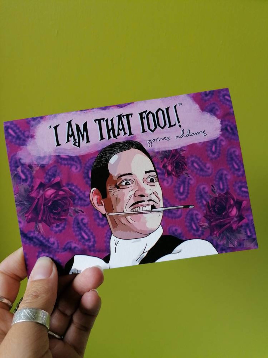 Addams Family. Father. Funny Quote. Halloween. Greetings Card. - Etsy Addams Family. Father. Funny Quote. Halloween. Greetings Card. - Etsy