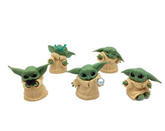 Baby Yoda Figurine Etsy