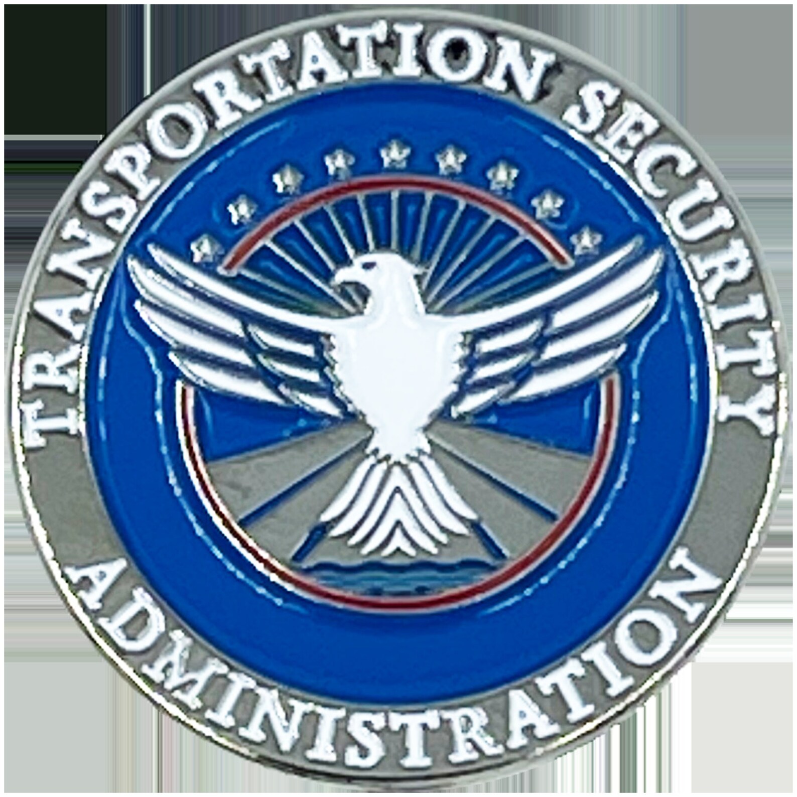 TSA Officer lapel pin Transportation Security Administration Etsy