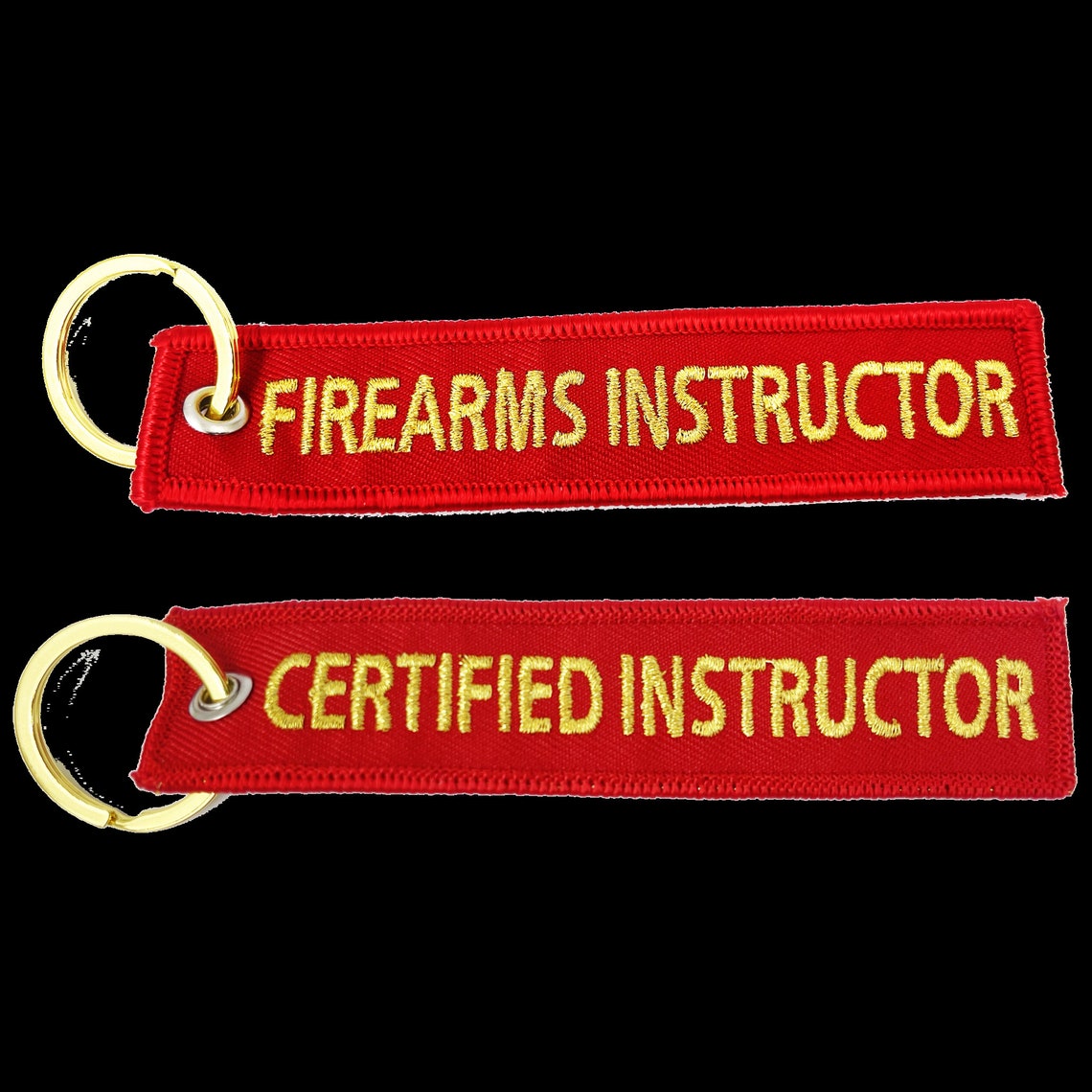 FIREARMS INSTRUCTOR keychain luggage tag zipper pull CERTIFIED Etsy
