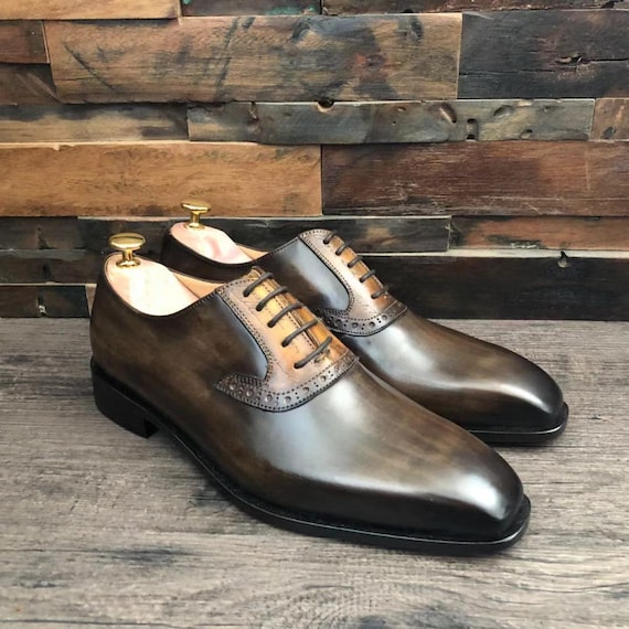 Fiber Upper Oxford Casual Party Dress Shoes Men/'s Lace Up Comfort Shoe size 8-12