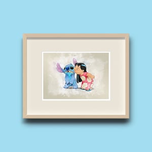 Lilo and Stitch, Downloadable Print.