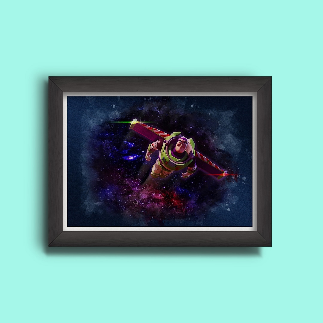 Buzz in Space. Digital Download Digital Art Toy Story - Etsy