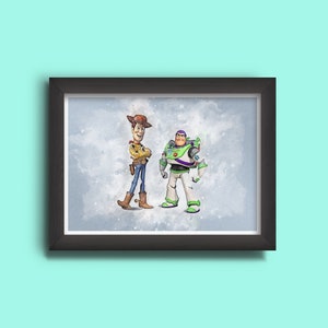 Woody and Buzz Lightyear, You&#39;ve Got a Friend In Me, Digitaldruck, Herunterladbar.
