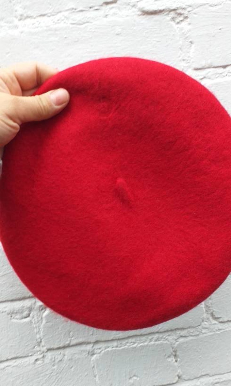 Classic Red Wool BERET