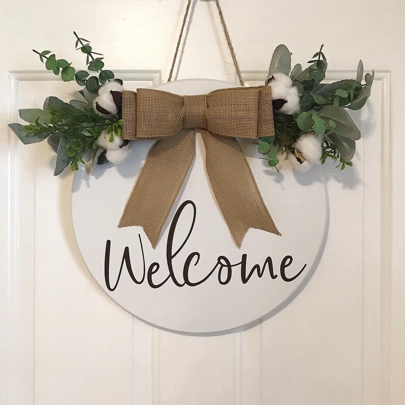 Personalized Door Hanger Sign Custom Name Door Sign Etsy