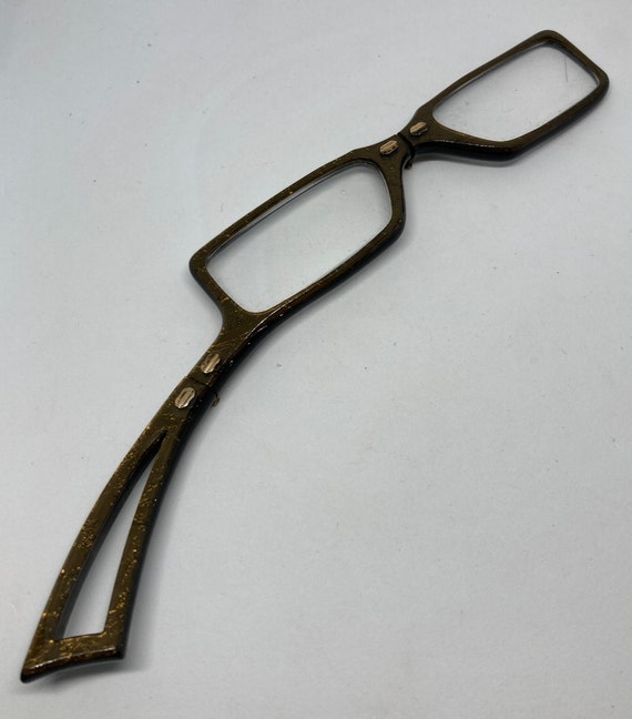 Vintage 1950s Lorgnette Magnifying or Reading Gla… - image 9