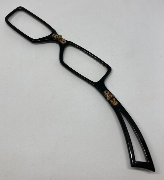 Vintage 1950s Lorgnette Magnifying or Reading Gla… - image 3