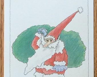 ¡OFERTA! Ho Ho Ho (juego de 20 tarjetas navideñas en blanco)