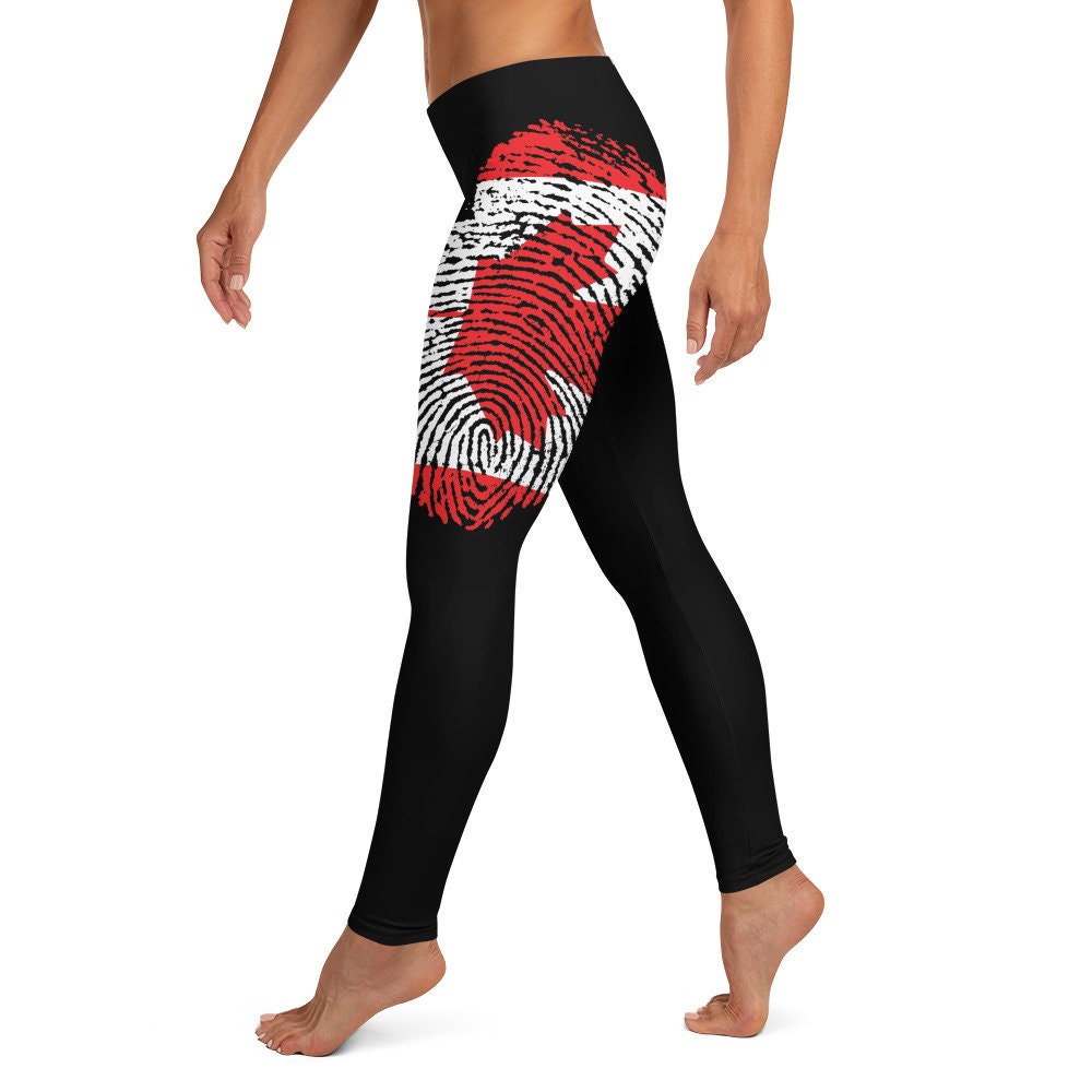 Canada Flag Leggings for Sale by neteor