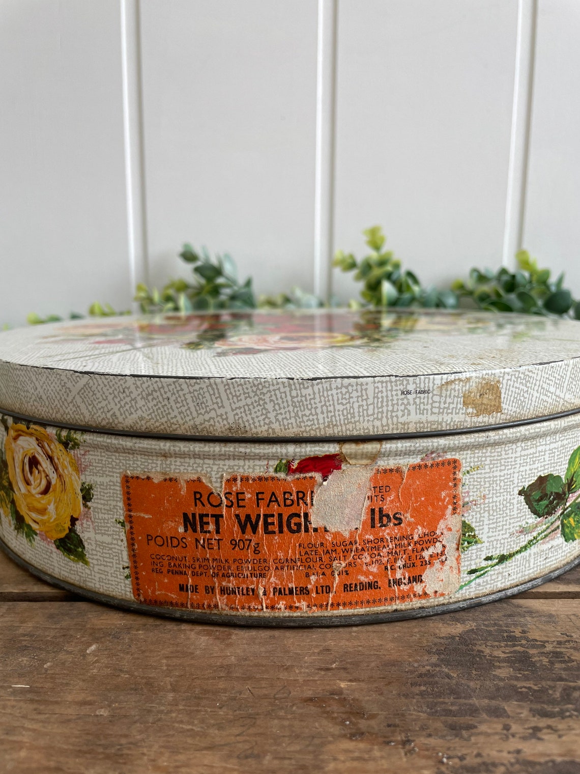 Vintage Englische Huntley & Palmers Ltd Keksdose Bauernküche | Etsy