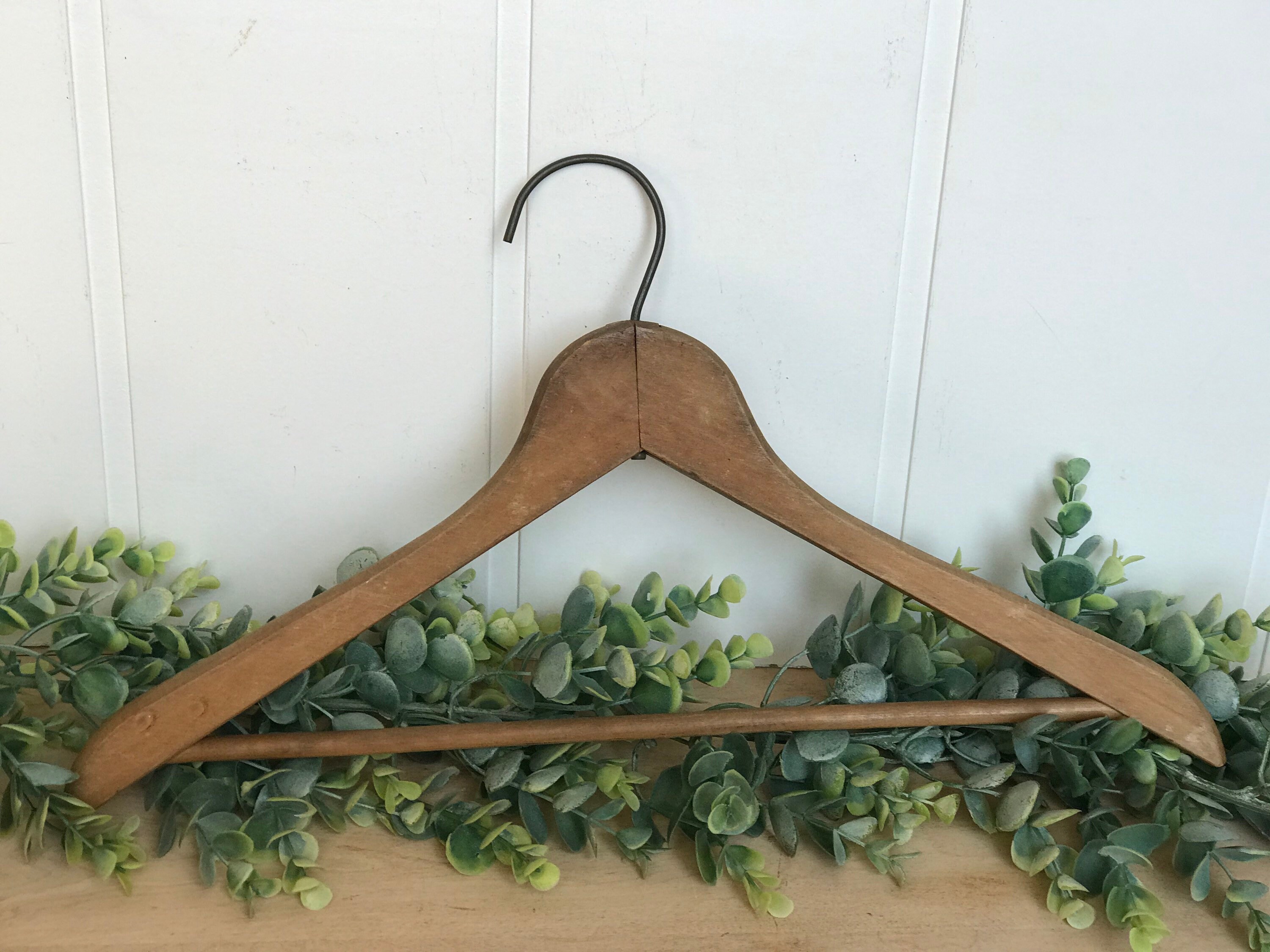 Vintage Wooden Hotel Hanger Chicago Illinois Farmhouse Decor Etsy