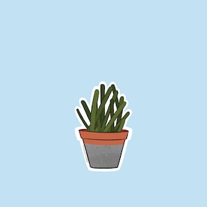 Sticker Cactus (2/3) - Cute Accessory for Smartphone or Laptop