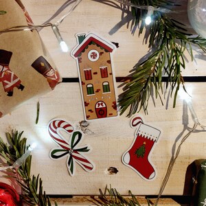 Set de 3 Stickers Noël - 3 Christmas Stickers Set - Accessoires Décoration