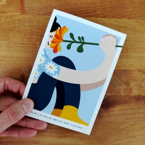 Carte de Voeux Florale - Fête des Mères - A6 / Floral Greeting Cards - Mother's Day image 4