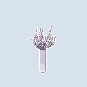 Sticker Plante Extraterrestre / Extraterrestrial Plant Sticker (2/3)