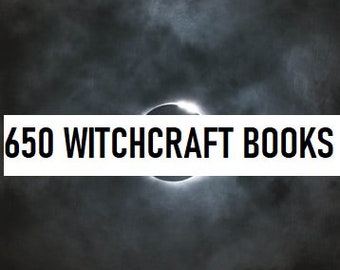 650 Witchcraft Books PDF Collection / Spells / Rituals / Occult PDF