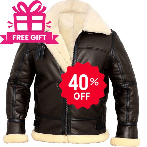 B3 aviator bomber jacket deals