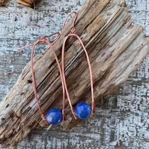 Blue Stone Earrings