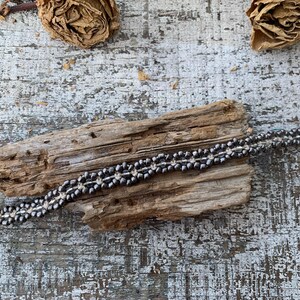 Silver Flower Hemp Choker
