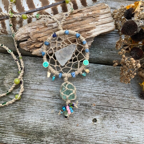 Hemp Dreamcatcher Etsy