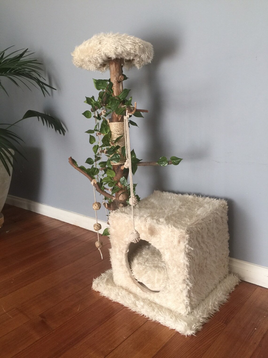 Cat Treehouse Etsy