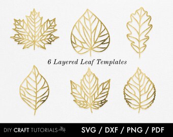 Download Paper Leaf Svg Etsy