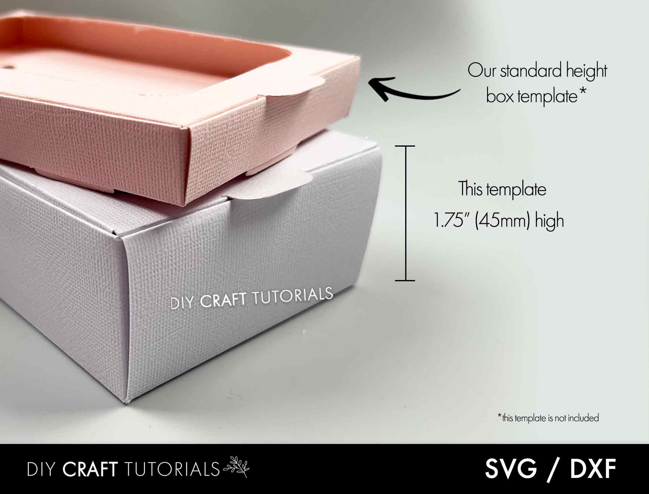 Keychain Box SVG Keychain Display Box Template Keychain Etsy