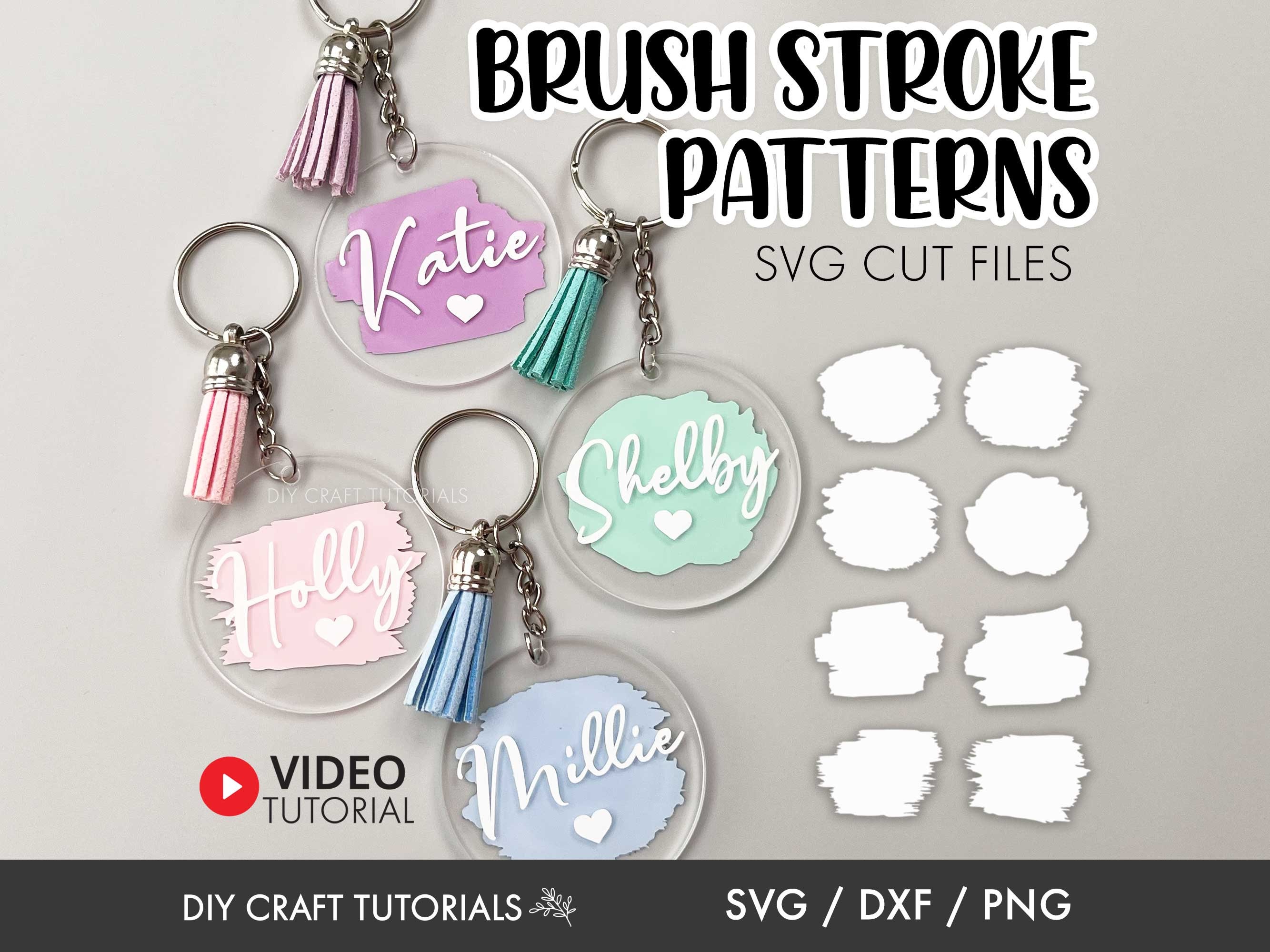 ACRYLIC KEYCHAIN TUTORIAL CRICUT WITH VINYL (NOT PAINTED)