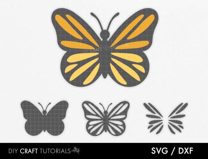 Free Free 151 2 Layered Butterfly Svg Free SVG PNG EPS DXF File