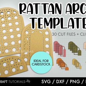 Rattan Arch SVG, Arch SVG, Rattan Sign svg, Rattan SVG, Rattan Bundle Svg, glowforge svg, fichier de découpe laser, fichiers svg pour Cricut, mariage svg