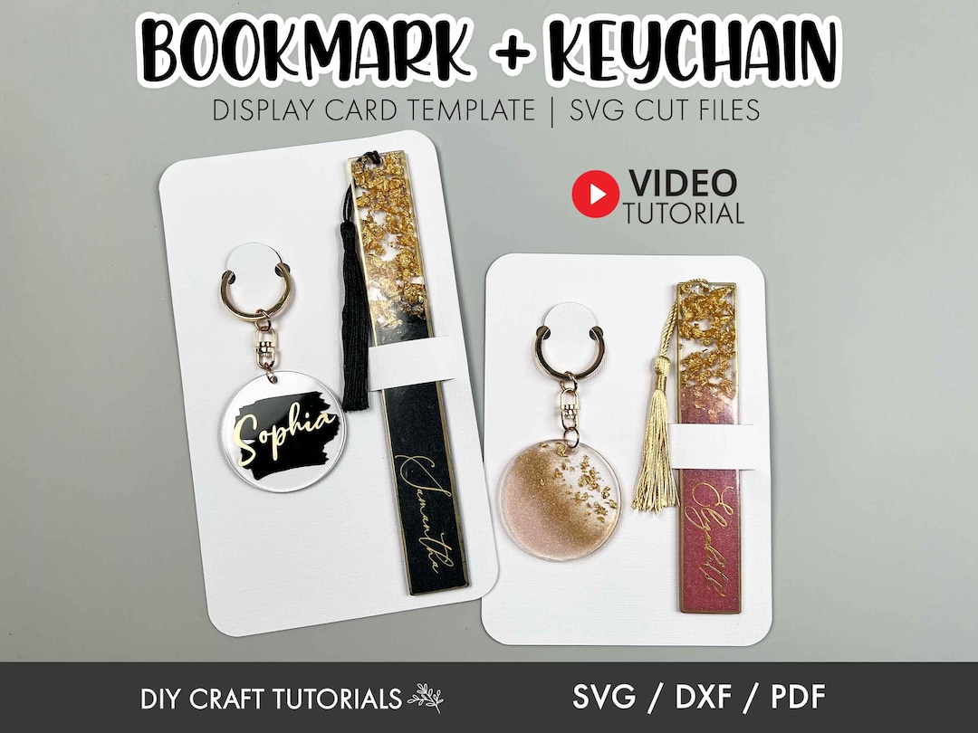 Bookmark Holder SVG Bundle – DIY Craft Tutorials