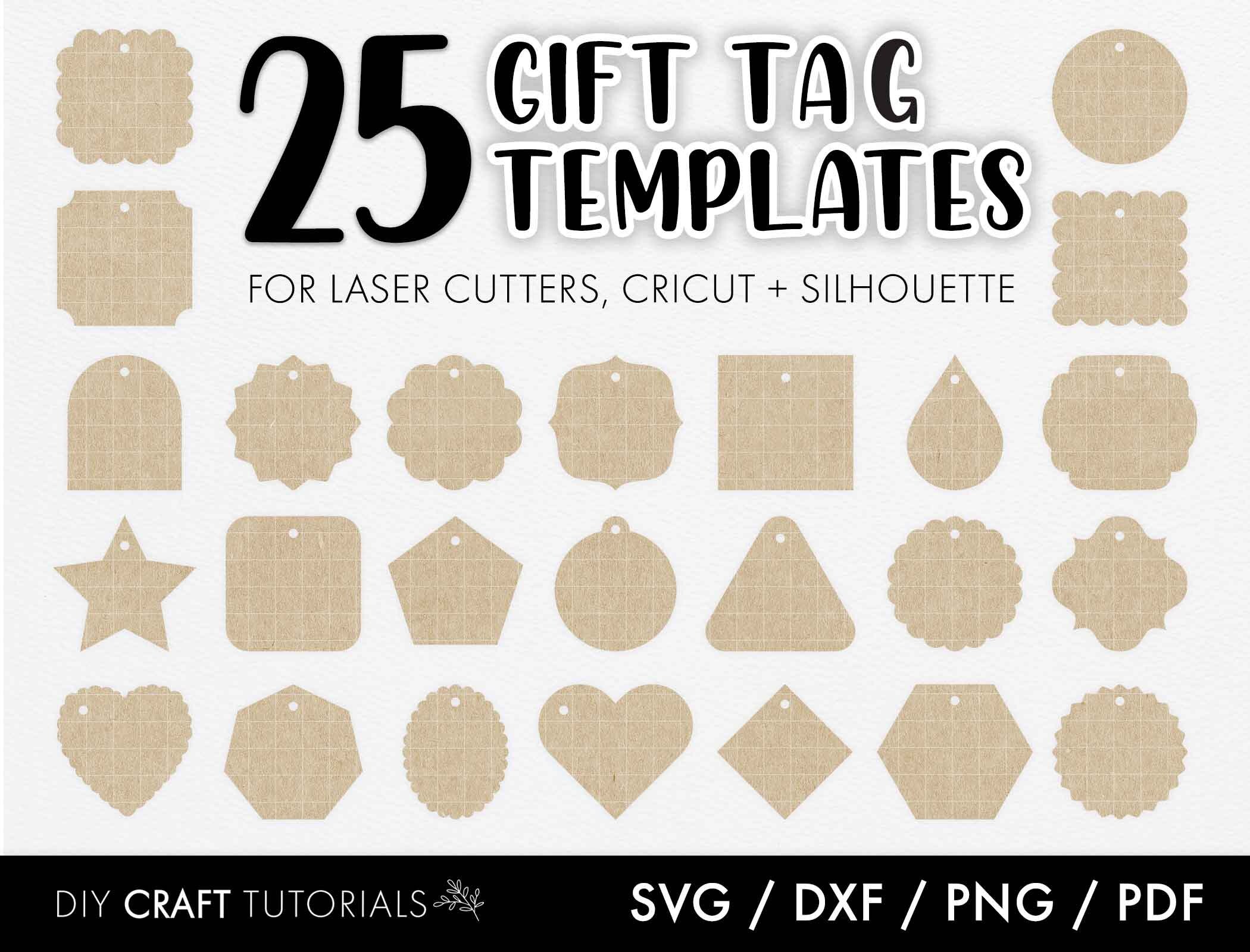 Small Gift Tag SVG Gift Tags Svg Svg Files for Cricut Etsy