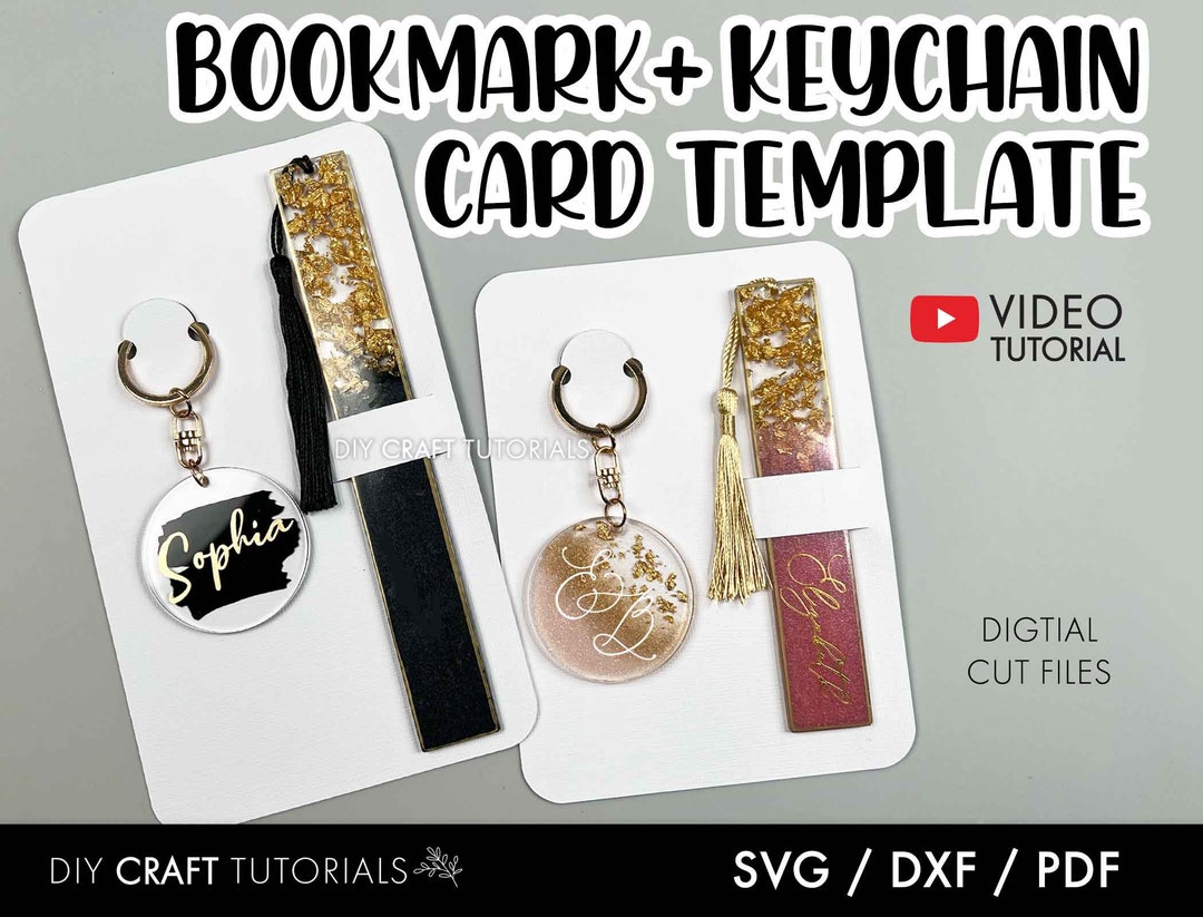 Keychain Box SVG, Keychain Display Box Template, Keychain Display