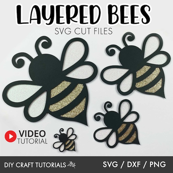 Bee SVG, Honey Bee svg, Cute Bee SVG, Bumble bee svg, bee kind, svg for cricut, glowforge svg, laser cut file, cricut svg, svg bundle