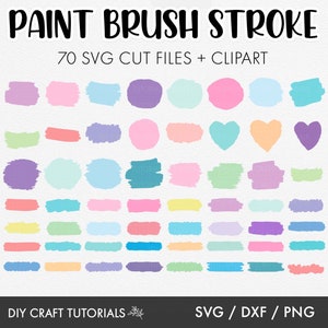 Paint Brush Stroke svg, Paint Brush svg, Paint splatter svg, Paint stroke svg, keychain svg, cricut svg, svg bundle, laser cut file