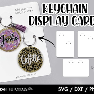 Keyring Display Card SVG SET Free Graphic - LinkedGo Vinyl