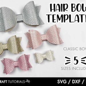 Hair Bow SVG template, Bow bundle SVG, Hair Bow svg, Hair bow template, Hair Bows, Felt Bow SVG, svg files, hair bow template, svg, dxf, pdf